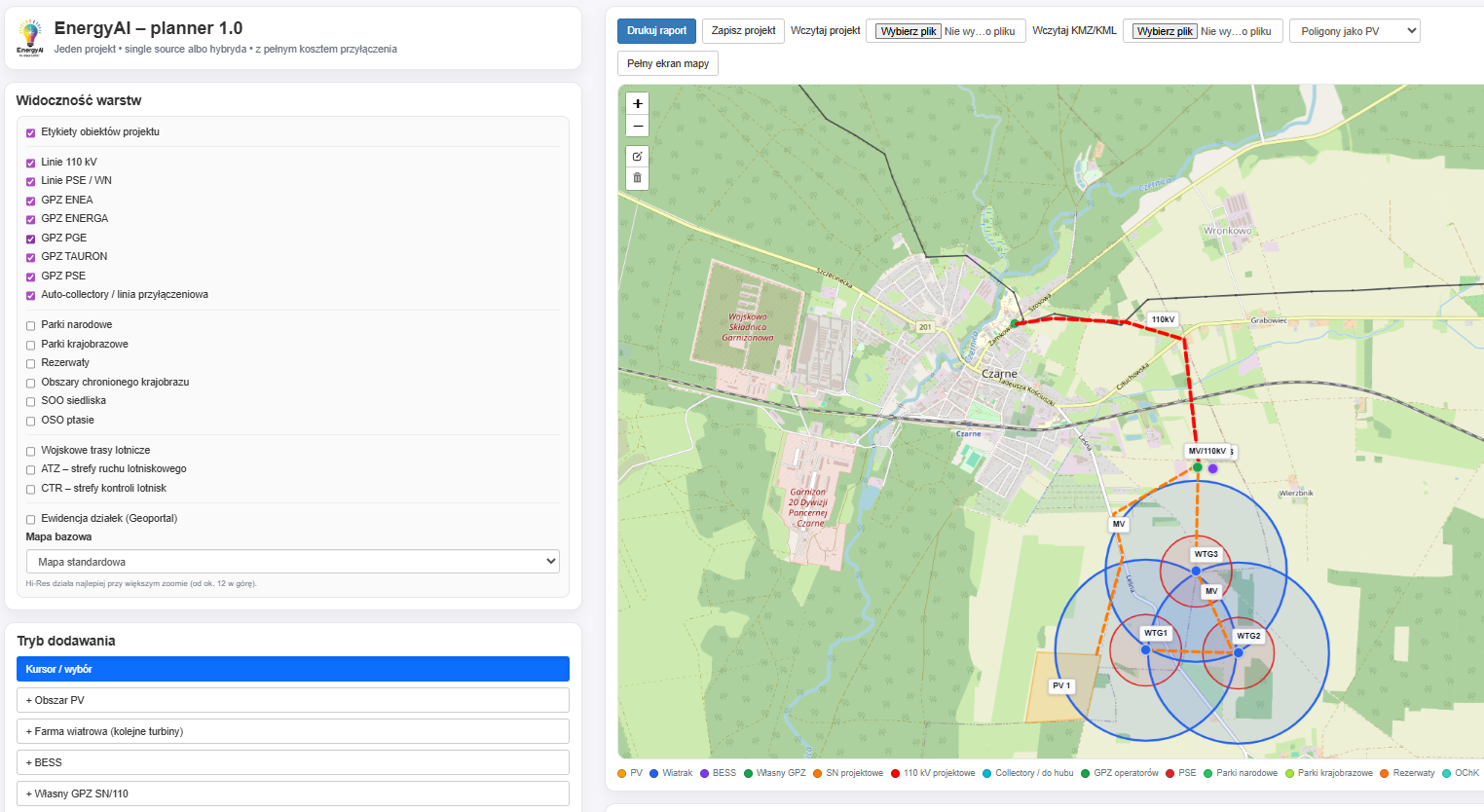 EnergyAI Pre-planner