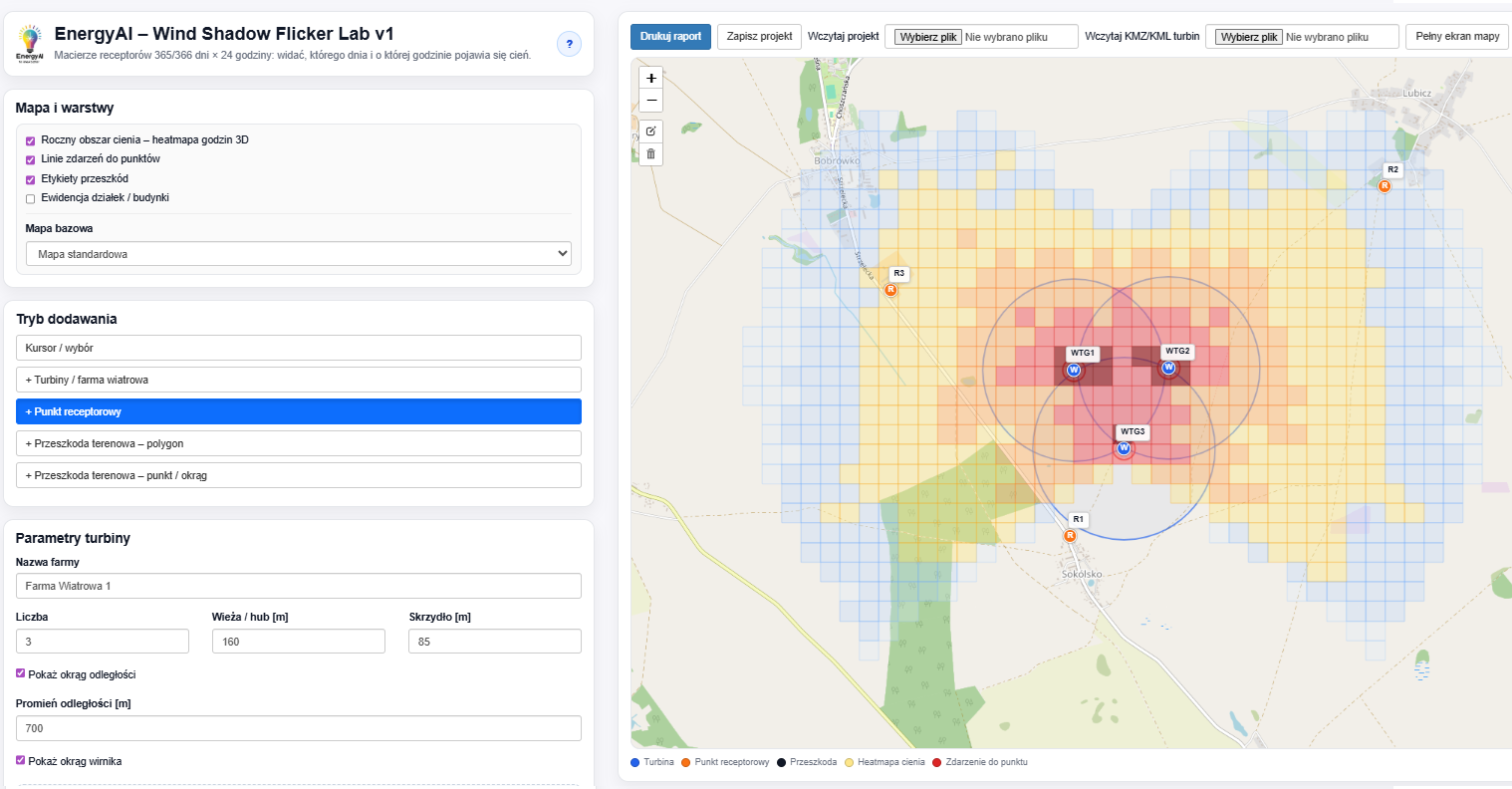 EnergyAI Wind Shadow Planner